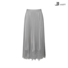 JJ지고트 레이스 배색 샤 스커트 GK9P0SK95