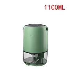 미니제습기 소형 옷장 화장실 원룸 제습기 8001100ml 공기 음소거 가정용 공기 건조기 수분 흡수제 홈 오피스 용 led 습기 방지, 짙은 녹색, 미국 플러그, 6.A Dark Green - 미국 플러그