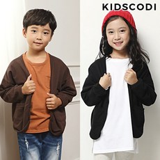 [KICO] 편안한코튼가디건 3컬러 5~17호까지 아동가디건