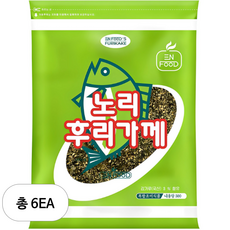 이엔푸드 노리풍 후리가께, 500g, 6개