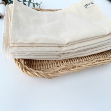 연시네 소창 면 주방 행주 수건 2겹(8장 12장), 8개