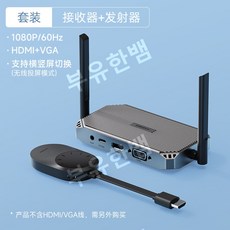 무선 영상 송수신기 씨네뷰 카메라 무선 영상 송수신기 전송 중계 라이브, G9W 세트 (HDMI), 1개