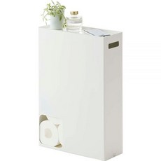 YAMAZAKI home 2294 화장지 보관함-욕실 보관 정리함 디스펜서 원 사이즈 화이트