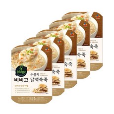 비비고 누룽지 닭백숙죽, 280g, 5개