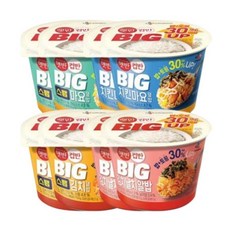 햇반 컵반 한끼간편 BIG세트, 1세트