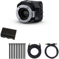 블랙매직 디자인 마이크로 스튜디오 카메라 4K G2 번들 LPE6 배터리 6