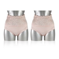 러블리온 하이웨스트 레이스 모달거들팬티 2p