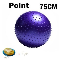  짐볼 요가 공 필라테스 피트니스 체육관 균형 Fitball 운동 공 45/55/65/75/85CM 펌프 포함, 10 75CM Purple 