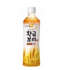 롯데칠성음료 황금보리 500ml, 21개