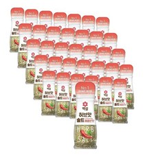 CJ 백설 허브맛솔트 시즈닝 매콤한맛, 50g, 245개
