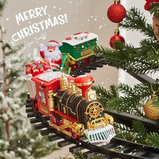 크리스마스트리기차 움직이는 전동 기차 고급오너먼트 트리 장식 소품, 전동기차
