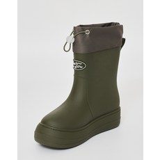 리끌로우 레인부츠 RE-RAIN SHIRRING BOOTS KHAKI