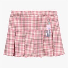 신디키즈체크스커트