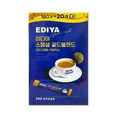 이디야 스페셜 골드블렌드 리치크레마 커피믹스 200T