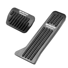 마즈다 2 3 BM 6 GJ CX-5 CX5 CX 5 CX3 CX8 CX9 2012- 자동차 연료 발 브레이크 페달 커버 액세서리, [11] AT 2pcs Black, 11 AT 2pcs Black