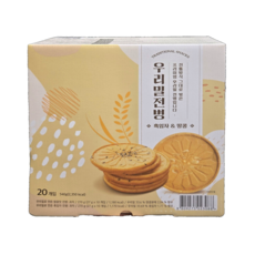 .우리밀로 만든 흑임자 & 땅콩전병, 450g, 1개