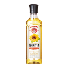 해표 해바라기유, 12개, 500ml