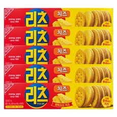 치즈의 깊은 풍미가 가득 리츠 치즈 샌드, 96g, 5개