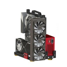 오픈형 PC 본체 컴퓨터 케이스 렉 조립식 피시 커스텀 랙 데스크탑