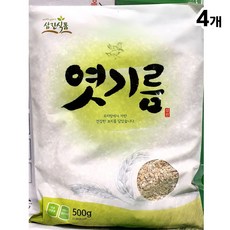 엿기름(삼진 500g)X4, 500g, 1