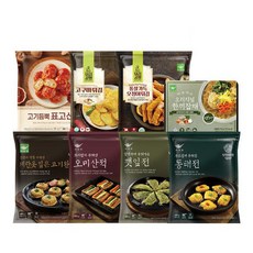 사옹원 모듬전 8종 세트 (동태 깻잎 녹두빈대떡 표고선 완자 잡채 오징어 고구마)
