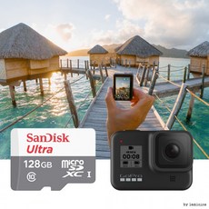 고프로 히어로8 마이크로SD 카드 128GB 메모리 SD카드, 상세페이지 참조