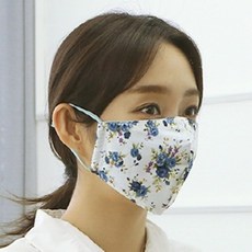나염꽃입체마스크 천마스크 왕꽃마스크 잔꽃마스크 패션마스크 면마스크 마스크 꽃마스크