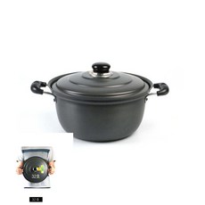 경질 곰솥 32호 33CM 곰솥냄비 찜냄비 대용량곰솥 대형냄비, 1개