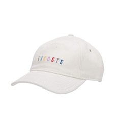 라코스테 로고캡모자 RK8275-51 Lacoste Rainbow Logo Cap