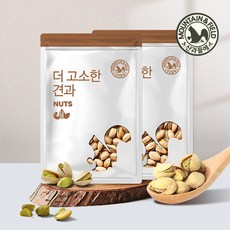 [산과들에] 볶음피스타치오 400gx2봉 / 견과류, 2개, 상세 설명 참조