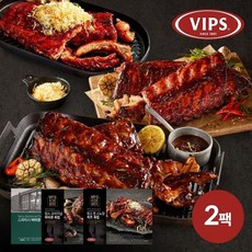 빕스 [빕스] 폭립 3종 2팩, 450g, 2개