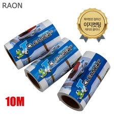 라온 무라벨 테이프크리너 소형리필 3롤 테이프클리너 돌돌이, 3개