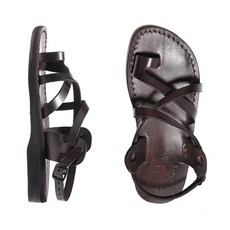 JERUSALEM SANDALS NO.6 The Good Shepherd Buckle Brown (더 굿 셰퍼드 버클 브라운)