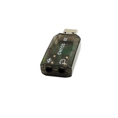 5.1채널 USB 외장 사운드카드 IN-U51GB, 1개