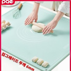 PAE 두꺼운 실리콘 베이킹 매트 작업판 반죽 패드 대 제빵 가정용