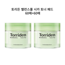 토리든 밸런스풀 시카 토너 패드 60매, 2개