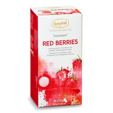 Ronnefeldt Teavelope Red Berries 로네펠트 티 티벨롭 레드베리 티백 25개입 4팩