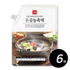 미슐 돈골농축액 1kg, 6개