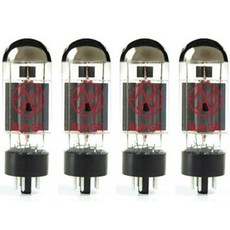 JJ 6L6GC Burned In Vacuum Tube Apex Matched Quad, 1개