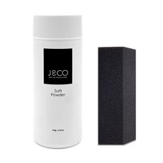 제이엔코 소프트 파우더 + 정리용 스펀지 세트, 150g, 1개