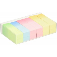 포스트 잇 메모지 제목 그라데이션 50×15mm 100장×12권 700RP-BGK-AM, 단일상품