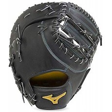 Mizuno Pro (미즈노) 경식 퍼스트 미트 아베 형 1AJFH20100 BSS 숍 (블랙 (09) 왼쪽 던져 용 (H))