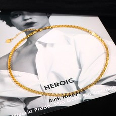 토스목걸이18k