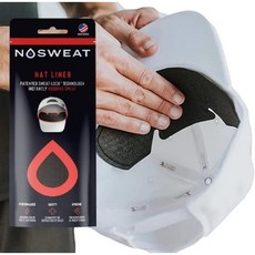 [관부가세포함] 골프 모자 스웨트 라이너 - NoSweat의 얼룩 및 냄새 미국산 기술, 25, 1개