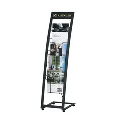 F_L_E_X 삼화 철제 카다로그스탠드 규격 CS-105BK 1열 5단. 10B * 리플렛꽂이 잡지꽂이 779_G_O_L_D, 플렉스쿠팡 본상품선택