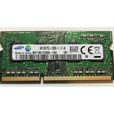 삼성 램 메모리 4GB(1 x 4GB) DDR3 PC3-12800 1600MHz 204 PIN 노트북용 SODIMM, 삼성 램 메모리 4GB(1 x 4GB) DDR3 PC3