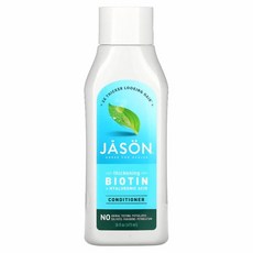 Jason Natural 컨디셔너 비오틴 + 히알루론산 473ml(16oz), 1p