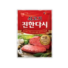 CJ제일제당 이츠웰 쇠고기 진한 다시다 2kg, 6개