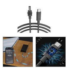 Starlink Mini용 B C to DC 전원 케이블 100W 방수 솔루션 TPE 충전 코털 제거기 콧털 정리기드 액세서리 2, 01 2 meters, 01 CHINA
