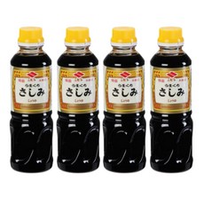 니비시 사시미 소유 일본 회간장, 360ml, 4개 - 유즈